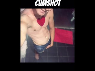 Snapchat Cumshot A Quick Jerk Off & Blow