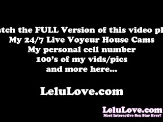 Lelu Love-Behind The Scenes POV BJ Fuck Creampie