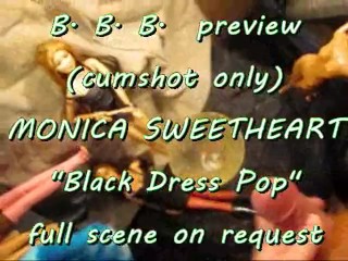 BBB preview: Monica Sweetheart Black Dress Pop (cumshot only)