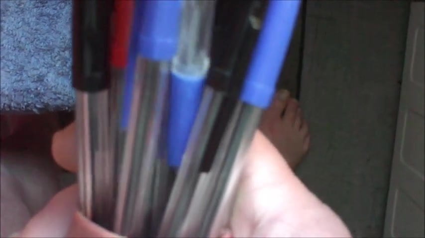 13 videos - foreskin with pens 