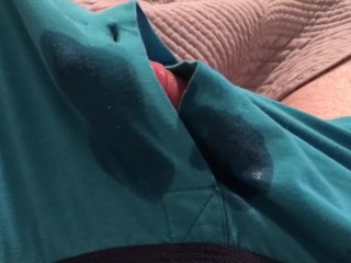 Meant to Record this Cumshot but Came too fast in my Boxers