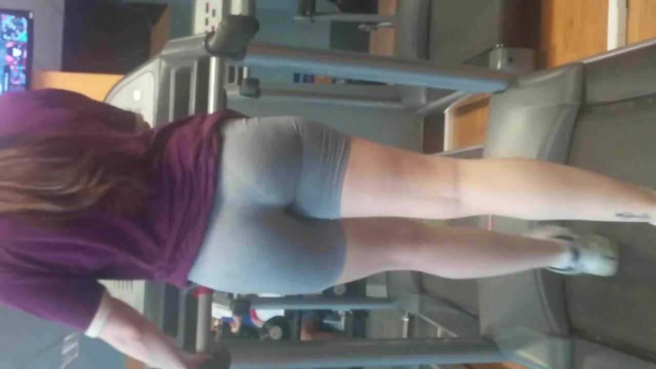 Grey leggings gym