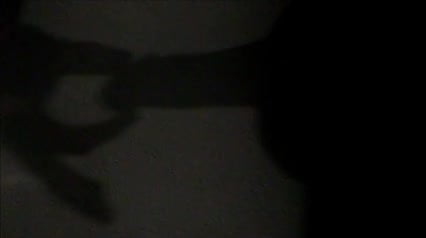 Shadow puppetry of my dick