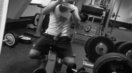 HORNY IN THE GYM 