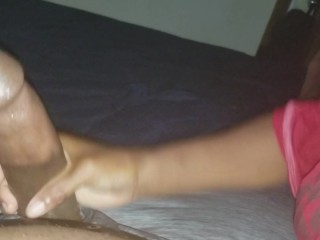 Girlfriend Little Cousin Caught Me Jacking Off and Jack and Sucked My Dick