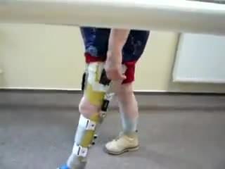 pump polio leg brace