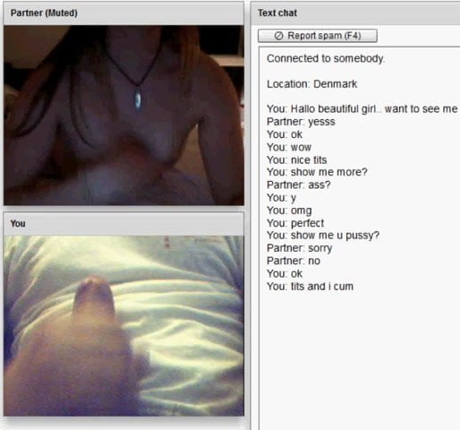 Chatroulette girl show ass and boobs