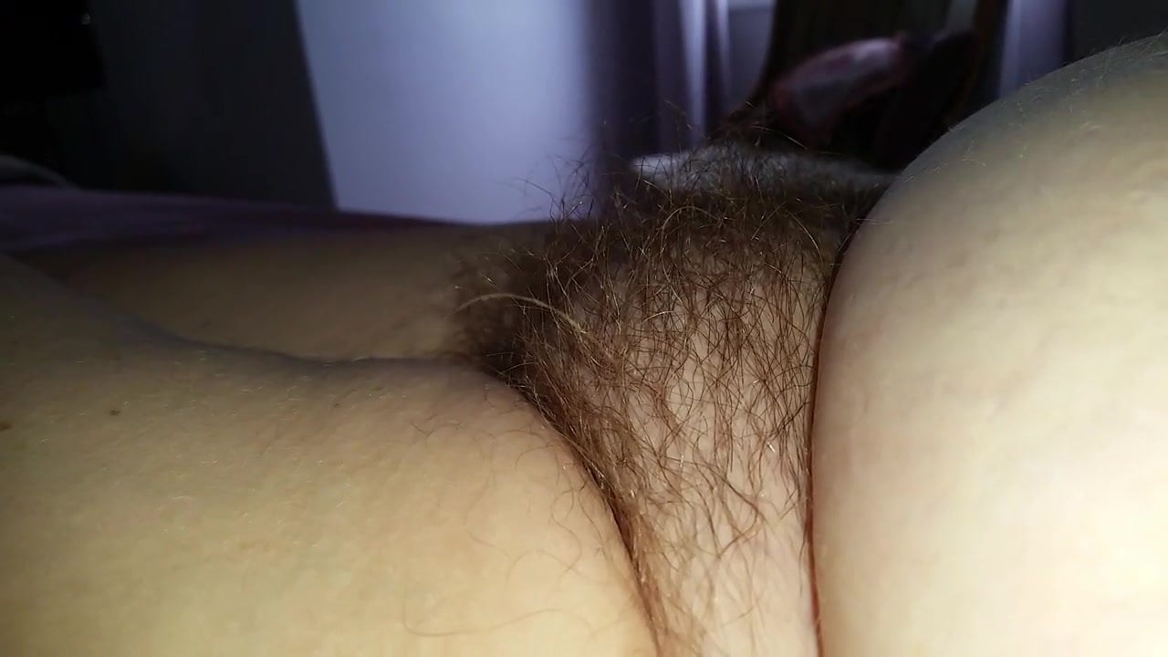 the ceiling fan blowing her hairy pubes around