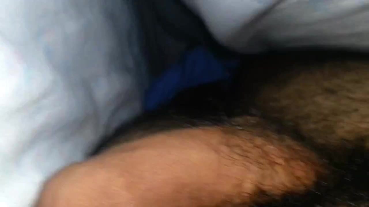 Process erection of my cock in the bed (22 year old)