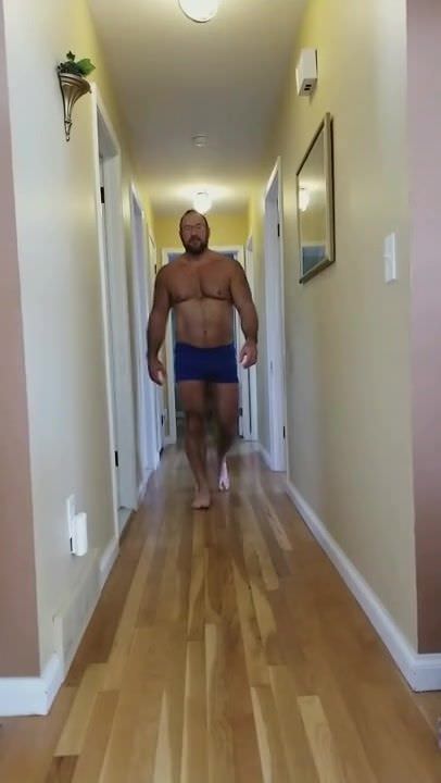 Slow Motion hallway walk - shorts version