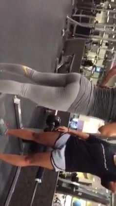 Tight ass at the gym