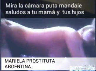 Prostituta Argentina con 5 clientes (inseminacion) 