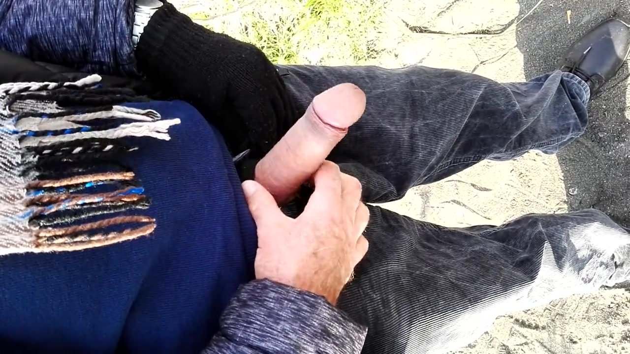 old man showing his dick