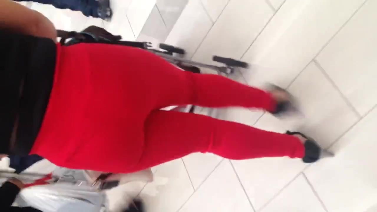 Mexican Milf thong in red