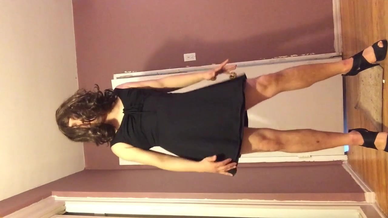 Me trying out dress