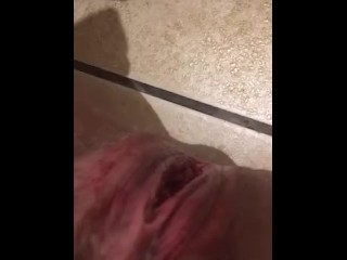 Periods of my dominatrix mistress penetrating her tampon in her pussy II