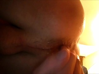 fingering my ass for the first time hardcore creampie anal cum