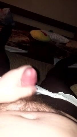 Milf Giving Blowjob For Young Guy Fingered In The Room