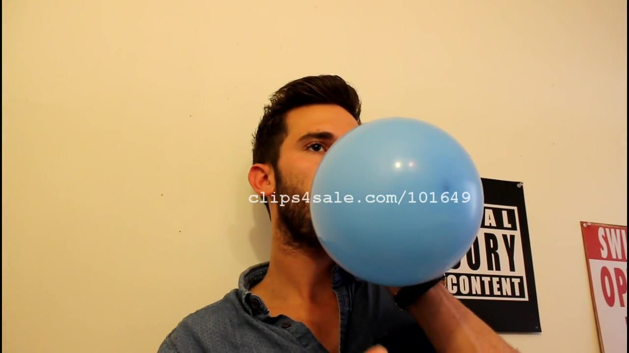 Balloon Fetish - Adam Rainman Balloons Video 4