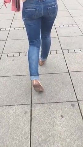 Bubble Butt Jeans Ass 