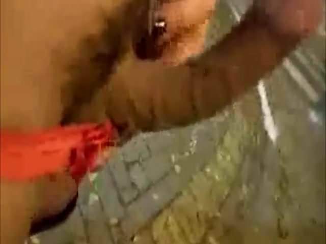 she masturbate her cock on the streets