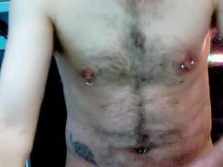 im showing my piercings, nipples, cock & more...