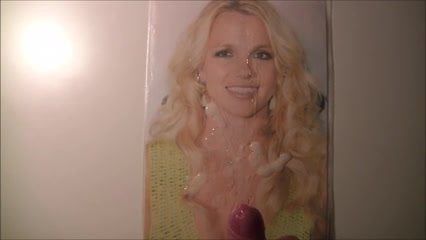 Britney Spears Cum Tribute 50