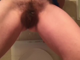 Shaved teen pussy extra close up masturbation