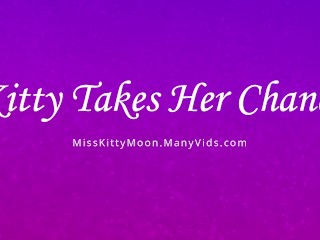 Kitty Takes her Chance ft Bad Dragon SAMPLE- MissKittyMoon.ManyVids.com