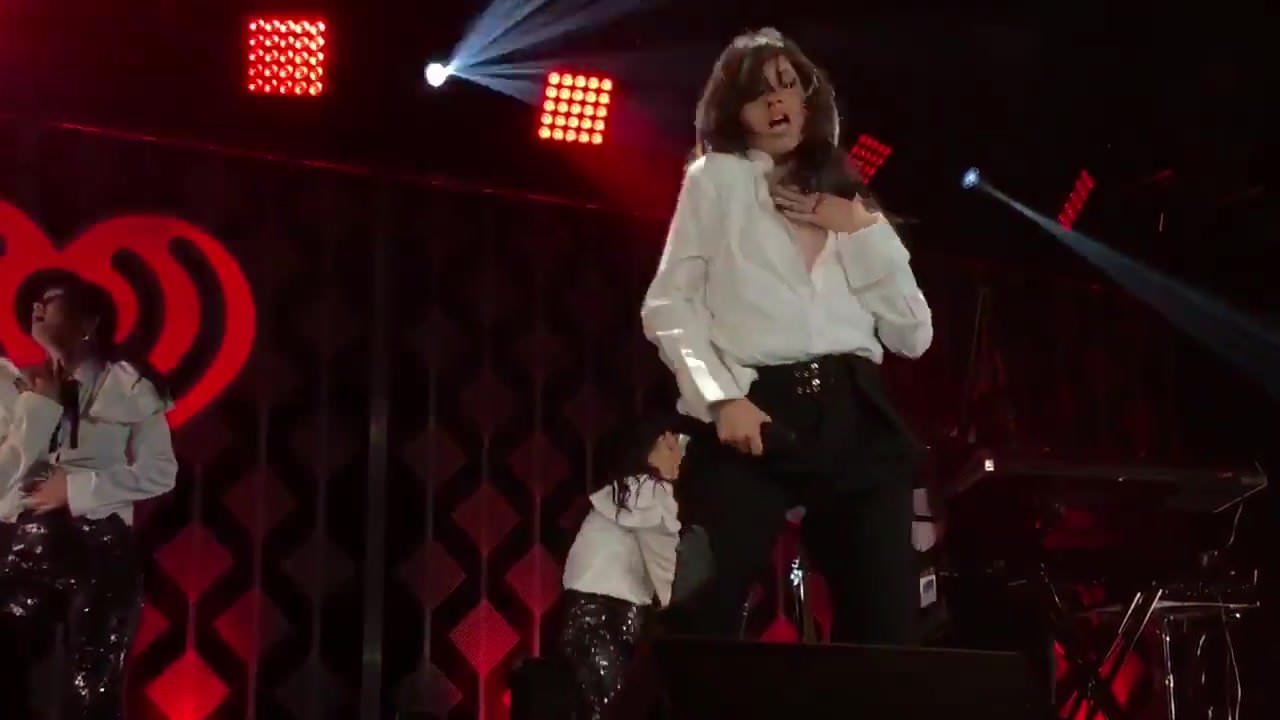 Camila Cabello touching herself, hot