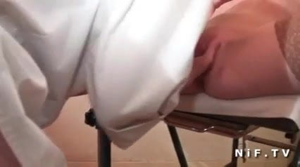 Young french slut anal fucked at the gyneco