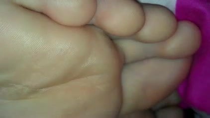 Her beautiful feet