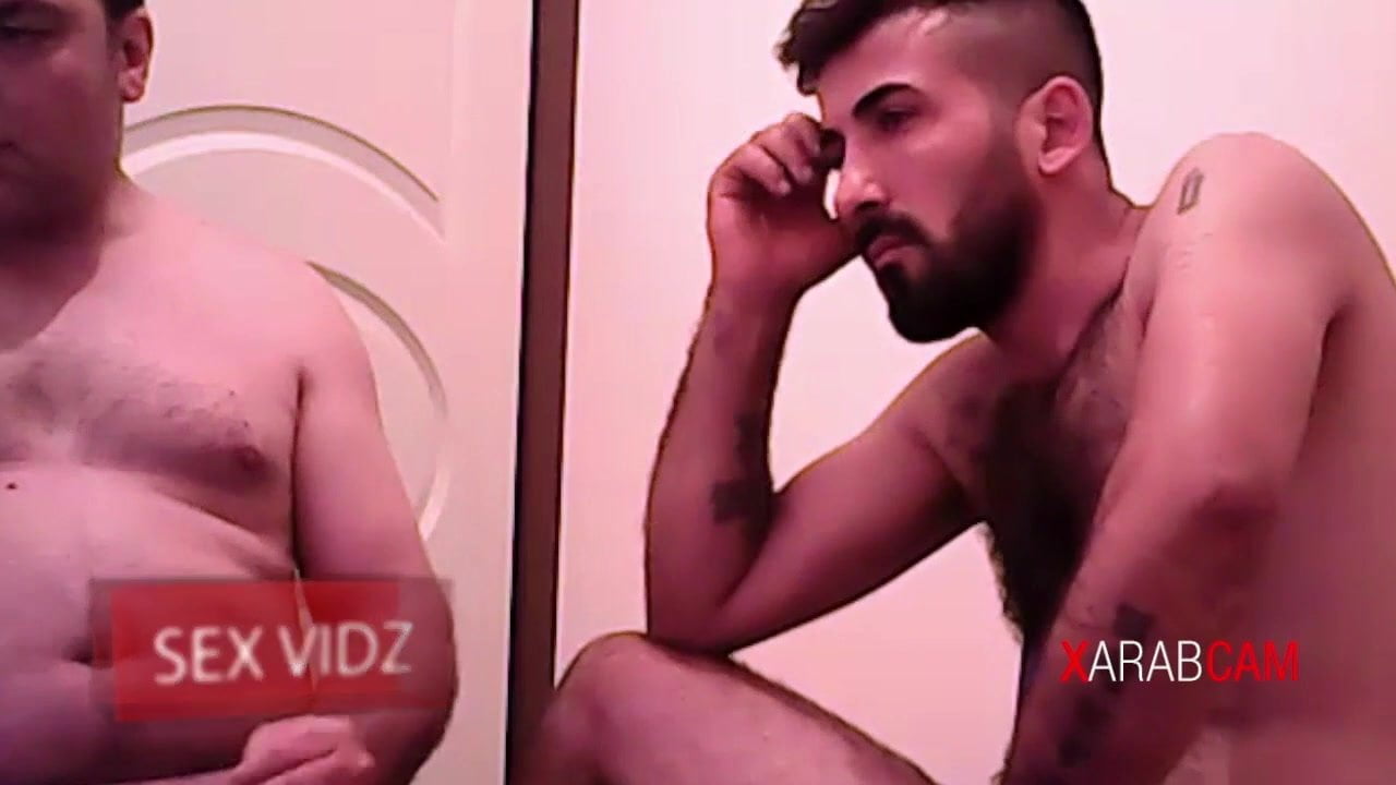 Oriental bromance: two Arab bros jerking off - Arab Gay