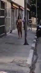 Shemale naked walking on street of brazil