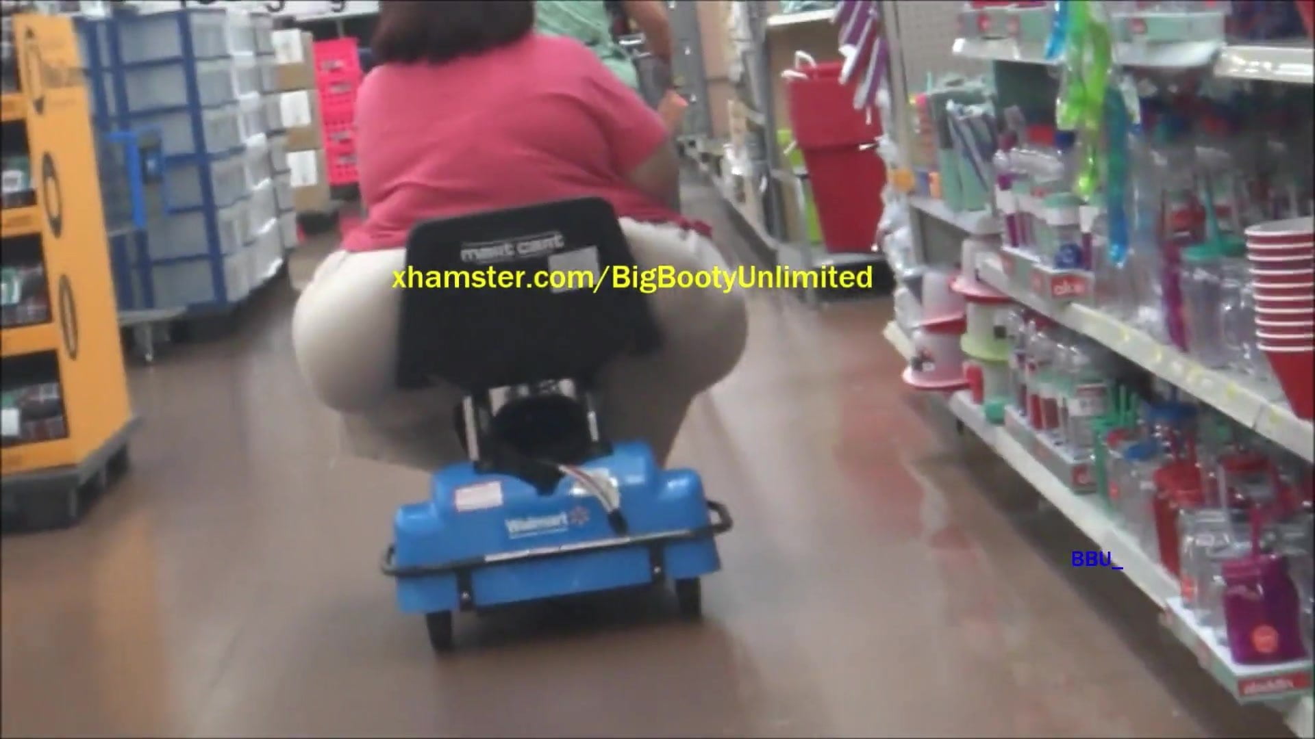 Extreme Mart Kart (ChairBuster) Latina Granny Booty