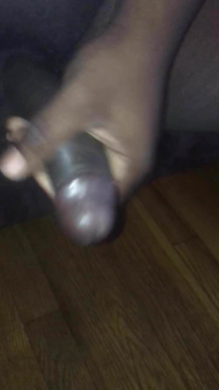 Big black dick shoots cum