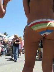 ass walk bikini