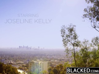 BLACKED Sorority Girl Joseline Kelly First Interracial