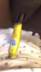 Fucking a banana 