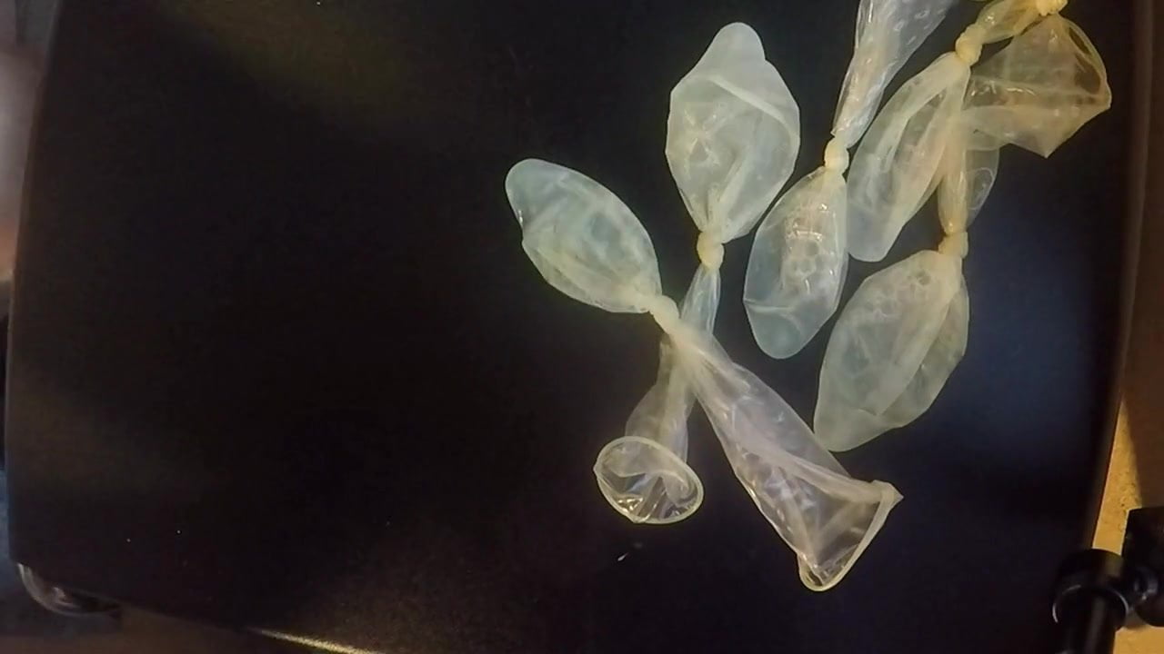 my little cum condom collection