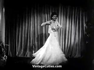 Long Legged Brunette Dances (1940s Vintage)