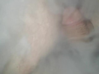 Clouds on my cock