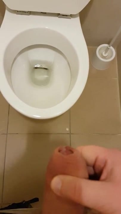 In the toilette