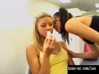 Young Teen Lesbians Pussyeating and Finger Fucking Hot