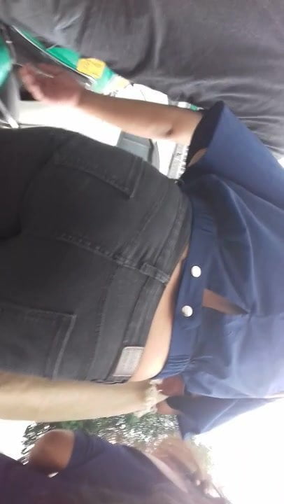 Indian Girl Tight Jeans Butt
