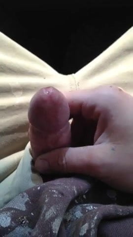 Jerking off next to his Boss