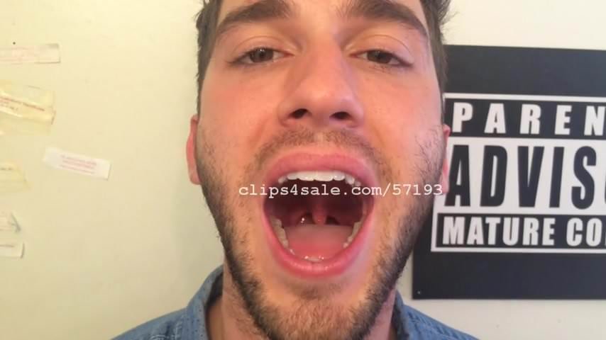 Mouth Fetish - Adam Rainman Mouth Video 3