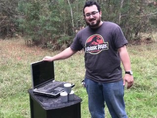 This is How to Blow Up a Computer - The Best Fun Way with AR15
