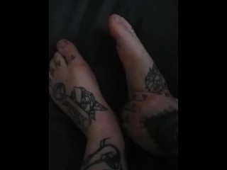 Short clip for my foot loving bunnies as requested! :)