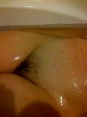 Girlfriend in the bath..